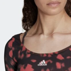 Adidas Sportswear Longsleeves Functioneel Shirt Dames Watermeloen Rood / Zwart -Sportieve Outfit Winkel 2ebb2906731f8ea325a76f8b0c7f5c5f