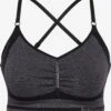 Hummel Low Support Bustier Sport Bh Lulu Dames Donkergrijs -Sportieve Outfit Winkel 2ec5451c4e5554561606153f7c78f99c
