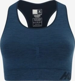 Hummel Low Support Bustier Sport Bh Dames Nachtblauw