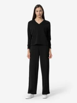 4F Trainingsbroeken Loosefit Sportbroek Dames Zwart -Sportieve Outfit Winkel 31205dad7a3684c56a6590ee1f94ed4c