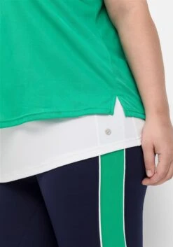 Sheego Functionele Shirts Functioneel Shirt Dames Groen 11 Sheego Functionele Shirts Functioneel Shirt Dames Groen -Sportieve Outfit Winkel 32a7903312550ac6679015997f6aa739