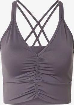 Low Support Bustier Sport Bh Breath Dames Taupe