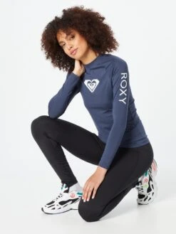 Roxy Longsleeves Functioneel Shirt Dames Donkerblauw -Sportieve Outfit Winkel 34ec3cb63eac48bf87cb52da41d179dd