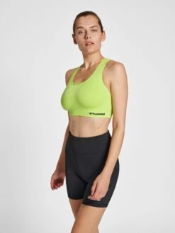 Hummel Medium Support Bustier Sport Bh Dames Groen -Sportieve Outfit Winkel 350da53d5fcbf4b6bc42060e6eb3b9a8