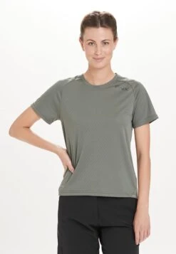 Endurance T-shirts Tricot Jannie Dames Lichtgroen -Sportieve Outfit Winkel 3556fb24736b671e6944c40ca30b9da9