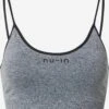 Low Support Bustier Sport Bh Dames Grijs Gemêleerd