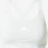 ADIDAS PERFORMANCE Medium Support Bustier Sport Bh PowerImpact Dames Offwhite / Wolwit