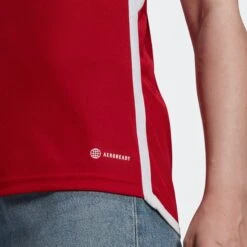 ADIDAS PERFORMANCE T-shirts Tricot Ungarn 22 Dames Rood -Sportieve Outfit Winkel 37797f0a64192520fba8df4bb9591280