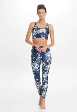 Endurance Medium Support Bustier Sport Bh Summer Dames Blauw -Sportieve Outfit Winkel 38c6f24037af2e5b480ecc07a13a49cb