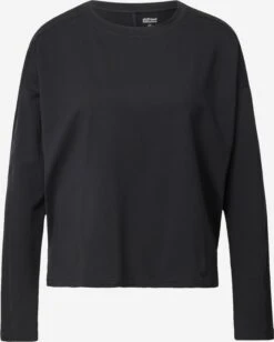 Girlfriend Collective Longsleeves Functioneel Shirt RESET Dames Zwart