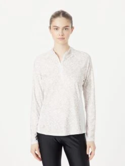 Adidas Golf Longsleeves Functioneel Shirt Dames Taupe / Wit -Sportieve Outfit Winkel 39a3c44bcb8d4bcf9c78c90d248c8700