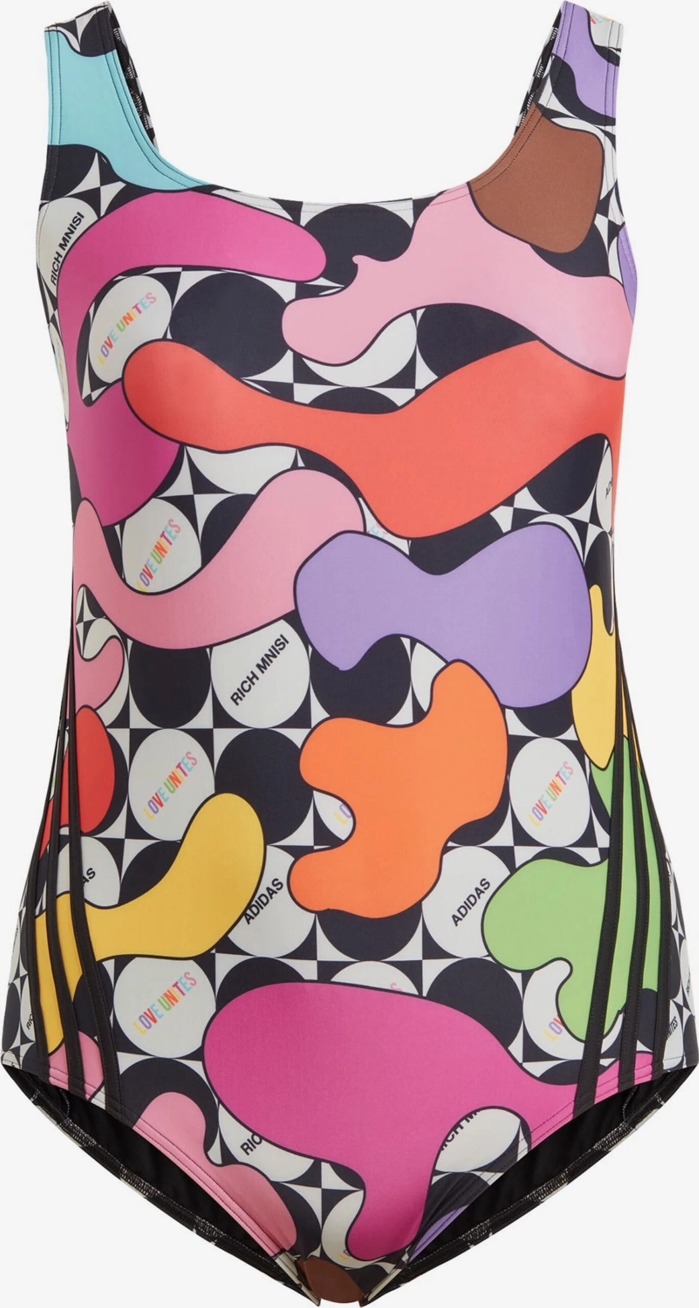 ADIDAS PERFORMANCE Badpakken Sportbadpak Rich Mnisi Dames Rosa 3 ADIDAS PERFORMANCE Badpakken Sportbadpak Rich Mnisi Dames Rosa