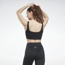 Low Support Bustier Sport Bh Workout Ready Dames Zwart -Sportieve Outfit Winkel 3aefb8840c2239ee837a2915be8d2281