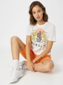 HURLEY Functionele Shirts Functioneel Shirt LE TIGRE Dames Beige -Sportieve Outfit Winkel 3dc283841e330160fd8f6b78ba4d0383