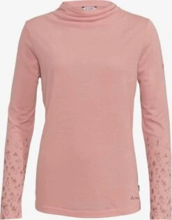 VAUDE Longsleeves Functioneel Shirt Skomer Dames Pink / Oudroze