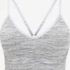Odlo Low Support Bustier Sport Bh Dames Lichtgrijs / Grijs Gemêleerd -Sportieve Outfit Winkel 3e52d960bd0f6583c028be14d683731b