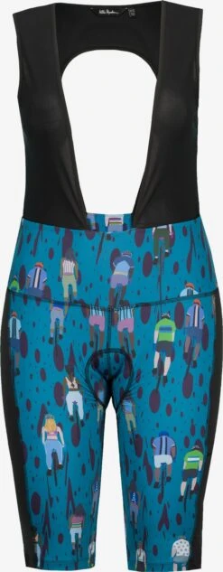 Ulla Popken Shorts Skinny Sportbroek Dames Gemengde Kleuren