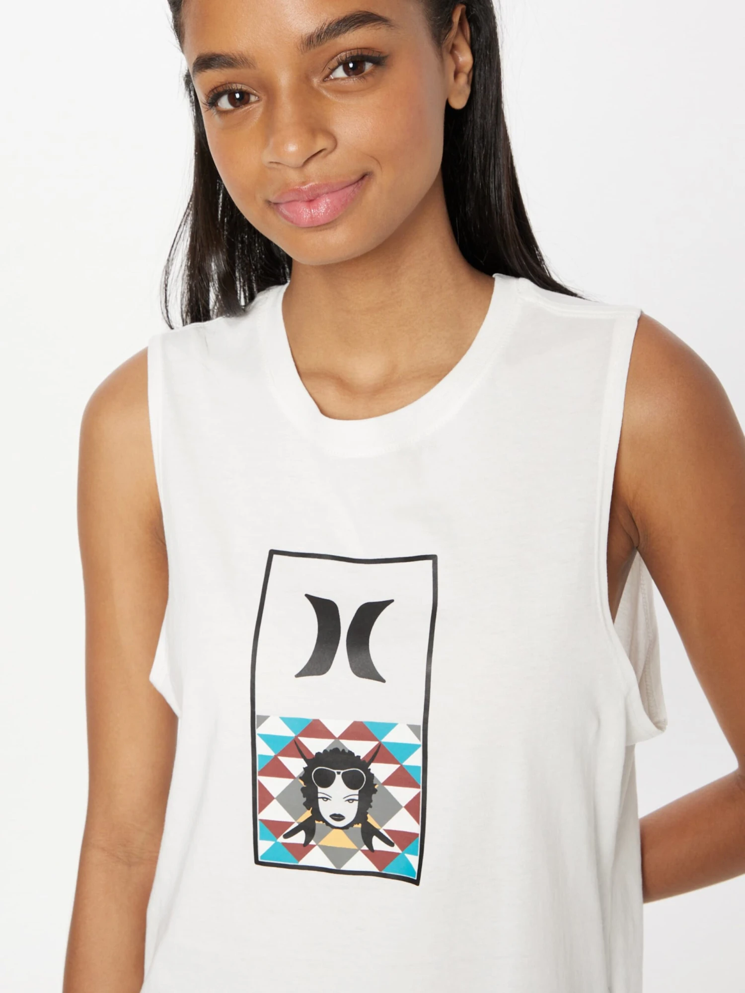 HURLEY Sporttops Sporttop Dames Crème 4 HURLEY Sporttops Sporttop Dames Crème - Afbeelding 2