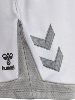 Hummel Shorts Regular Sportbroek Lead Dames Lichtgrijs / Wit -Sportieve Outfit Winkel 40018f6ff0f2245bf8e8cebd9cdfd8ba