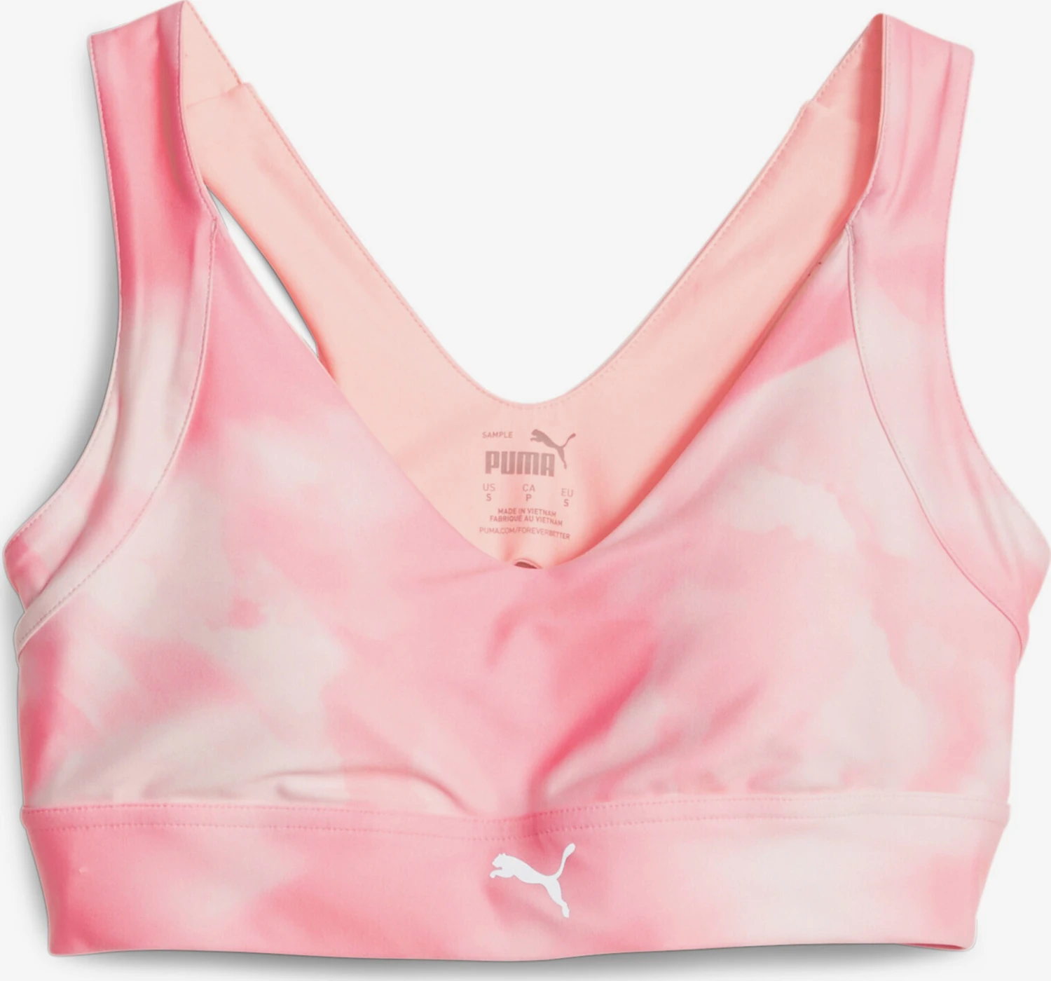 Puma High Support Bustier Sport Bh Dames Rosa / Oudroze 3 Puma High Support Bustier Sport Bh Dames Rosa / Oudroze