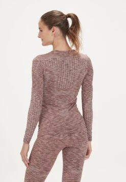 Endurance Longsleeves Functioneel Shirt Seamless Shirt W XQL Dames Rood -Sportieve Outfit Winkel 409652f527b8a402ebe210042a4d6585