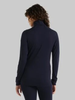 Icebreaker Longsleeves Functioneel Shirt Dames Navy -Sportieve Outfit Winkel 41c2cca3ef023eca510085cf07c733a3
