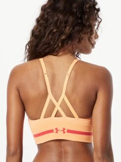 Under Armour Low Support Bustier Sport Bh Dames Perzik -Sportieve Outfit Winkel 41dceffcd4133661f29080657909a555
