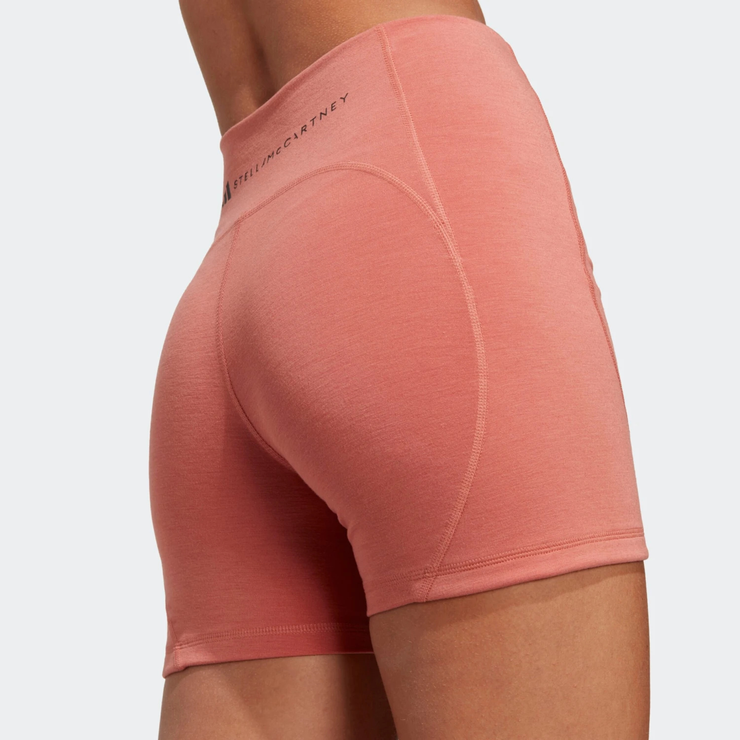 Adidas By Stella Mccartney Shorts Skinny Sportbroek Dames Roze 5 Adidas By Stella Mccartney Shorts Skinny Sportbroek Dames Roze - Afbeelding 3