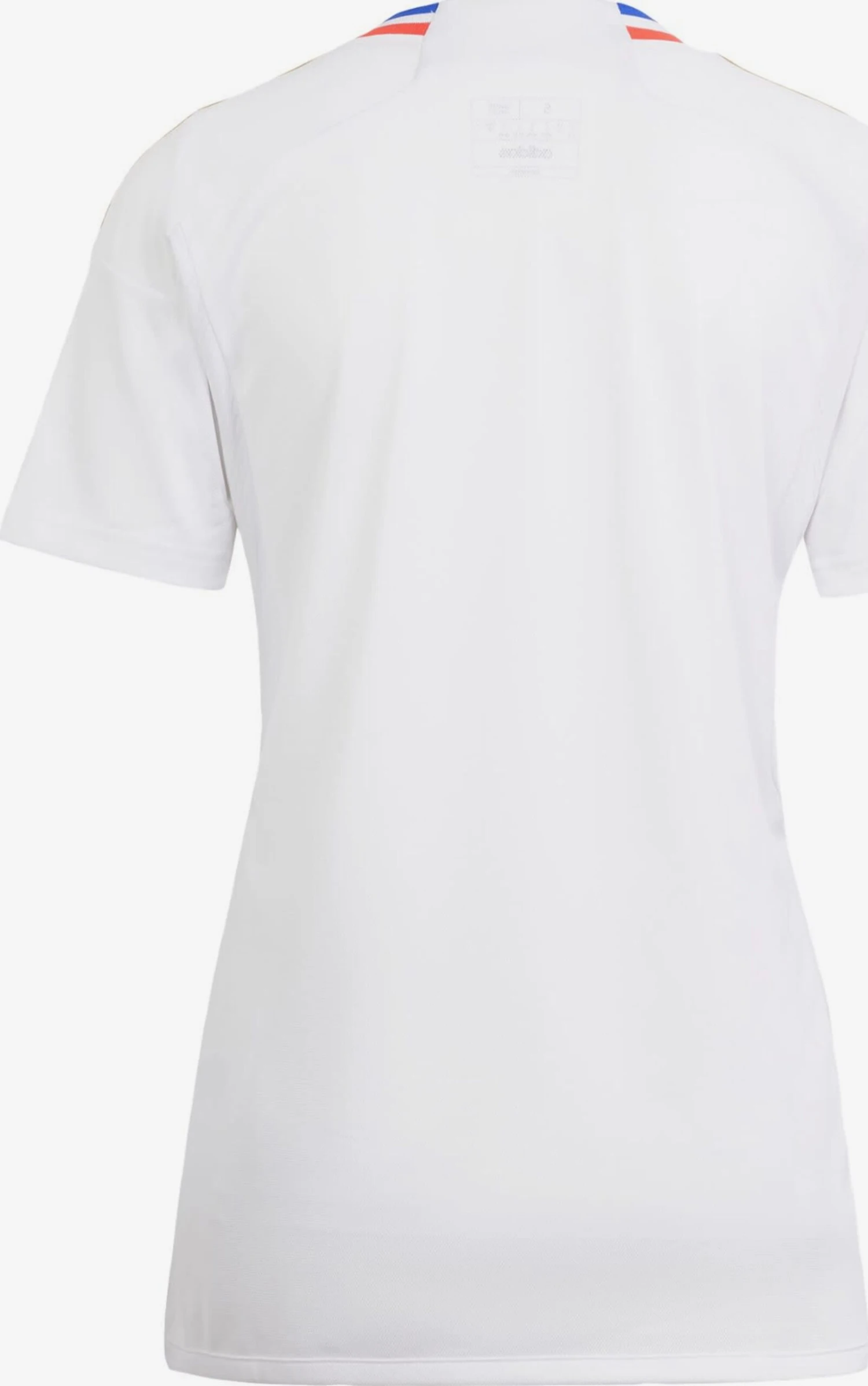 ADIDAS PERFORMANCE T-shirts Tricot Olympique Lyon 23/24 Dames Wit 4 ADIDAS PERFORMANCE T-shirts Tricot Olympique Lyon 23/24 Dames Wit - Afbeelding 2