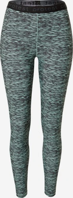 Protest Sportleggings Skinny Sportbroek Dames Mintgroen