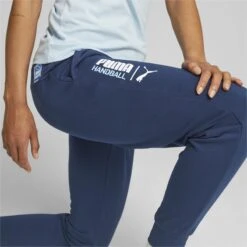 Puma Sweatpants Regular Sportbroek Dames Blauw -Sportieve Outfit Winkel 44e62d8ad76fd14375fa49c3096e49ba