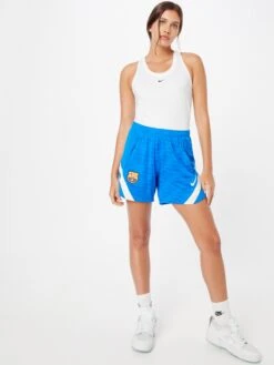 Nike Shorts Regular Sportbroek FC Barcelona Dames Blauw -Sportieve Outfit Winkel 4698b59a08535194e3a8983501d30a3c