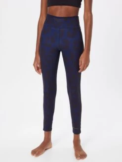 Sportleggings Skinny Sportbroek Dames Donkerblauw -Sportieve Outfit Winkel 46e56bc408594eed6f2a778464a70c15