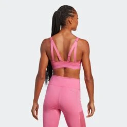 Adidas Sportswear High Support Bustier Sport Bh Dames Lichtroze -Sportieve Outfit Winkel 4744ce406d45b2222cc15e719e41c39d
