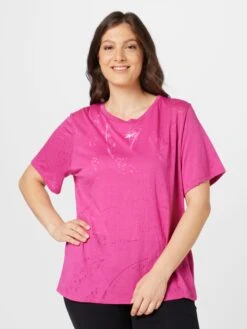 Functionele Shirts Functioneel Shirt Burnout Dames Pink / Oudroze -Sportieve Outfit Winkel 475393ebf2c853178c5c337ab6ea7ad2