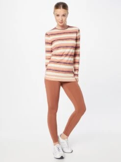Billabong Longsleeves Functioneel Shirt Dames Taupe / Oranje -Sportieve Outfit Winkel 47b40f94cc068e99aebf208ee4f7dfb9