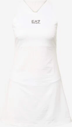 EA7 Emporio Armani Sport Jurken Sportjurk VESTITO Dames Wit