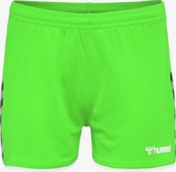 Hummel Shorts Regular Sportbroek Poly Dames Lichtgroen