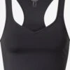 CASALL Sporttops Sporttop Heart Dames Zwart