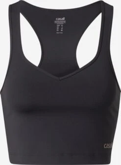 CASALL Sporttops Sporttop Heart Dames Zwart