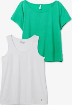 Sheego Functionele Shirts Functioneel Shirt Dames Groen