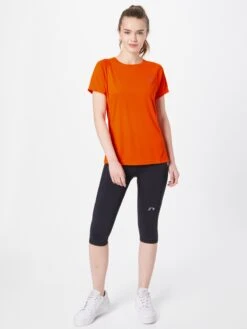 Newline Functionele Shirts Functioneel Shirt Dames Donkeroranje -Sportieve Outfit Winkel 49ed51a8768919c104e000c5106a42f5