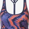 Medium Support Bustier Sport Bh SHIVA Dames Blauw -Sportieve Outfit Winkel 4a67b232c42fd1c482b21d75be2802e7