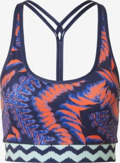 Medium Support Bustier Sport Bh SHIVA Dames Blauw