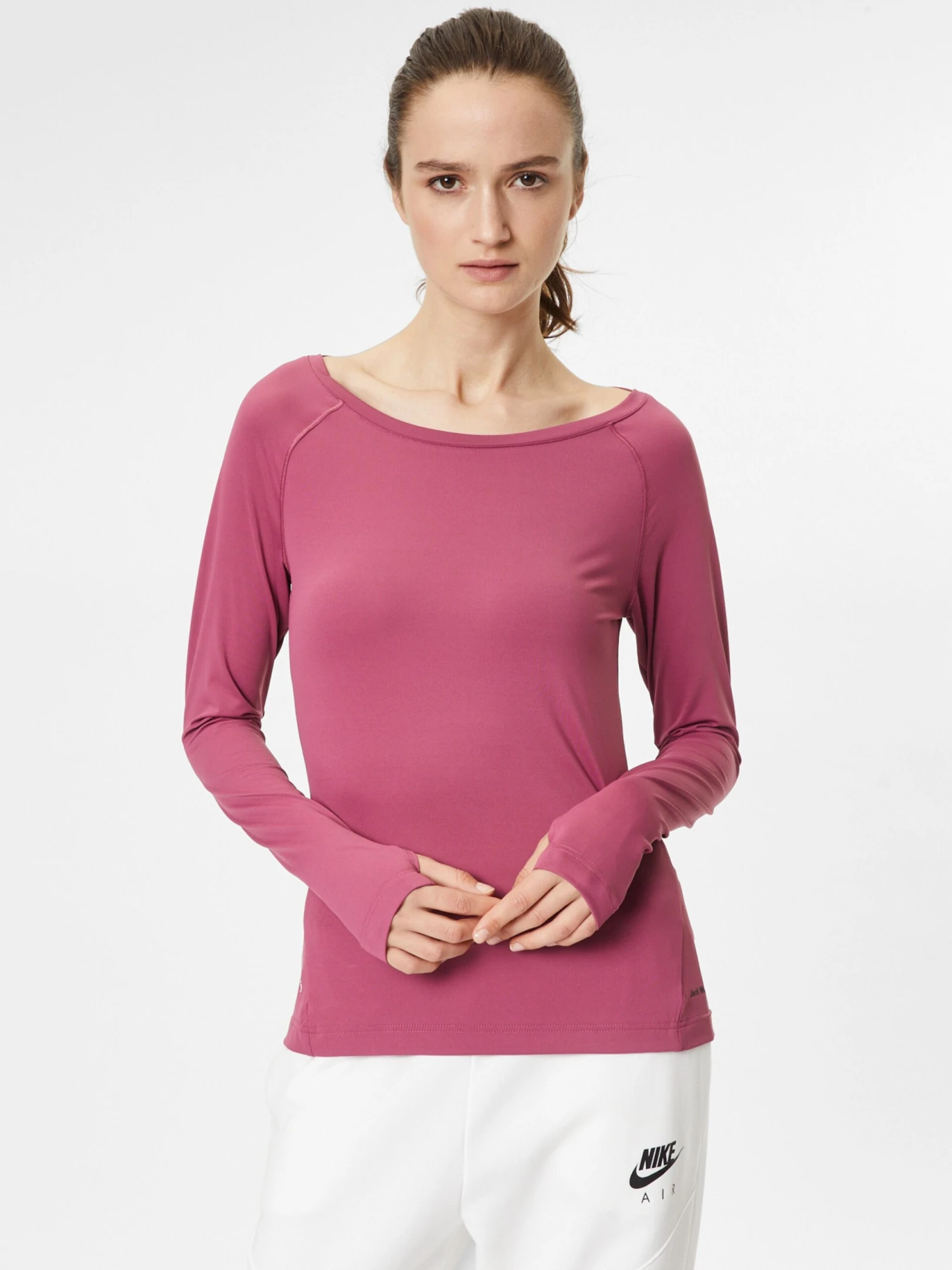 Jack Wolfskin Longsleeves Functioneel Shirt Tasman Dames Lila 5 Jack Wolfskin Longsleeves Functioneel Shirt Tasman Dames Lila - Afbeelding 3