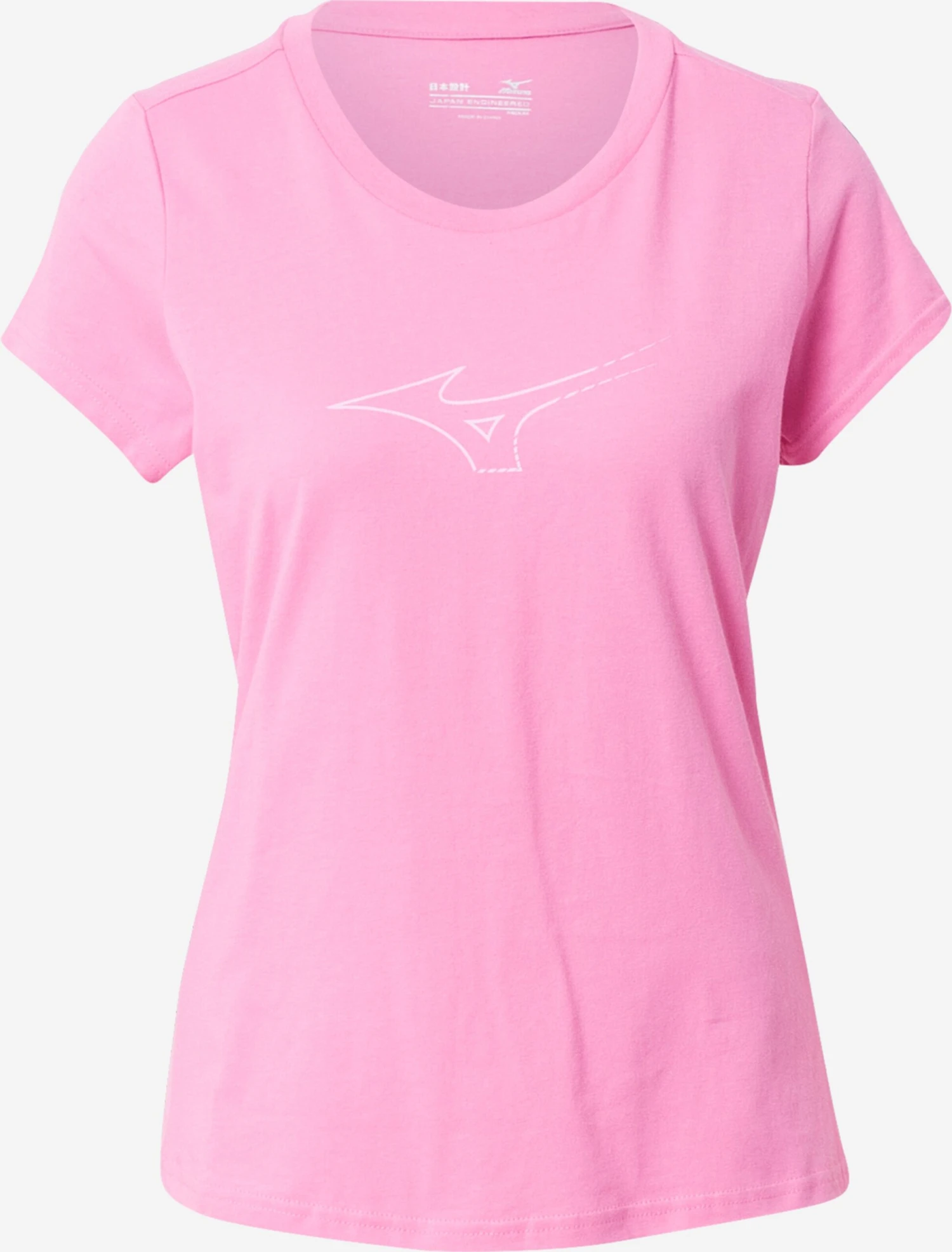 Mizuno T-shirts Functioneel Shirt Dames Pink 3 Mizuno T-shirts Functioneel Shirt Dames Pink