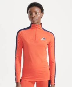 Functioneel Ondergoed Basislaag Dames Oranjerood -Sportieve Outfit Winkel 4d87c99a3d36c2cbb221df8830ae64f7