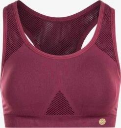 ATHLECIA Medium Support Bustier Sport Bh Rosemary Dames Bordeaux