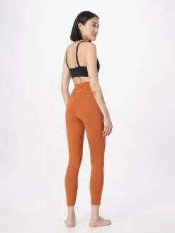 Nike Sportleggings Skinny Sportbroek Dames Donkeroranje -Sportieve Outfit Winkel 4e05c9c66944f5a75aa21bffc57553bd