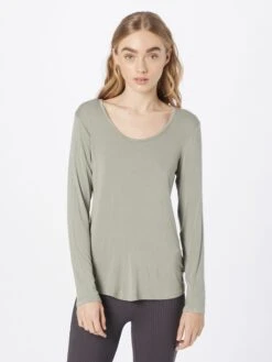 Marika Longsleeves Functioneel Shirt ANDREA Dames Taupe -Sportieve Outfit Winkel 524d3c7f1e3bb86a9e78406579a84d61